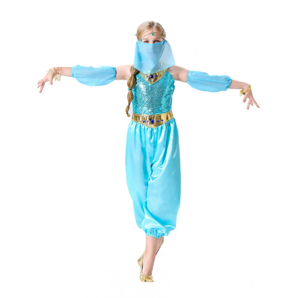 Национальный женский восточный костюм для девочек