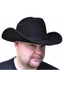 Черная ковбойская шляпа