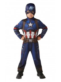 Детский классический костюм Капитана Америка