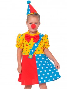 Детский костюм клоунессы Чики