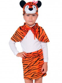 Детский костюм Тигрицы облегченный