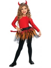 Детский карнавальный костюм для девочки Дьяволица