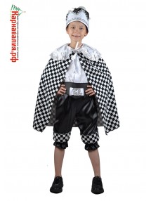 Детский костюм шахматного короля Премиум