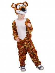 Детский костюм тигренка в комбинезоне