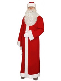 Классический новогодний костюм Деда Мороза