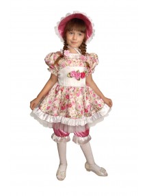 Костюм розовой куклы для девочки