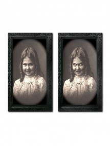 Меняющаяся стерео картина Девочка призрак 38 х 25 см