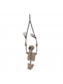 Настенный скелет для хэллоуина