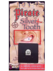 Пиратский серебряный зуб
