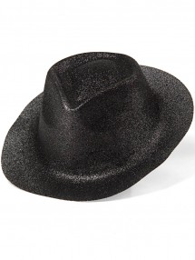 Шляпа пластиковая черная