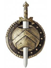 Спартанский меч со щитом
