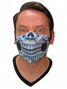 Тканевая маска Мексиканский белый череп