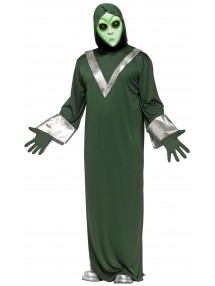 Зеленый костюм пришельца