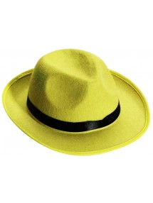 Желтая гангстерская шляпа