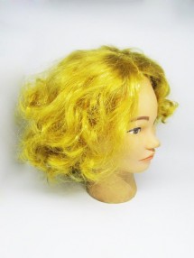 Желтый парик для бала