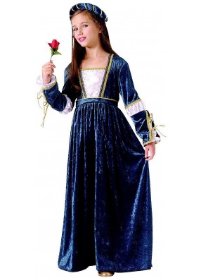 Бархатный костюм Джульетты для девочки