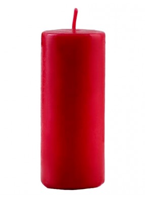 Бордовая свеча 10 см