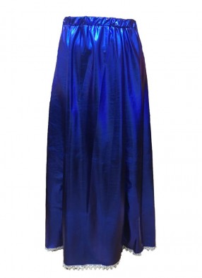 Боярская юбка синяя