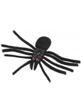 Бутафорский паук с красными глазами