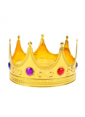 Царская золотая корона с камнями