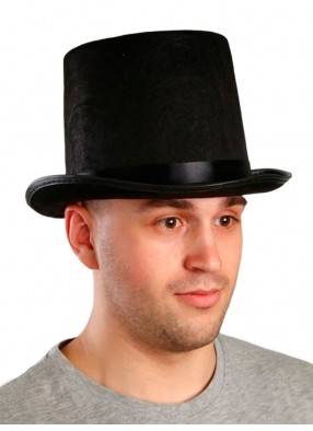 Карнавальная шляпа "Цилиндр", цвет чёрный 326233