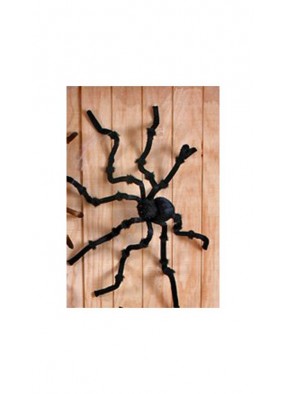 Чёрный гигантский паук 240 см