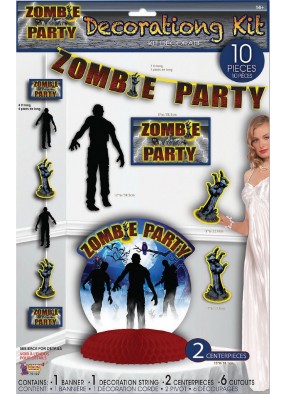 Декор для вечеринки зомби