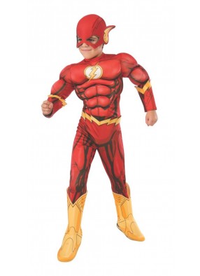 Детский костюм Флеша с мышцами