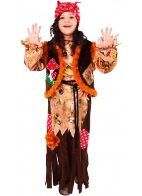 Детский костюм лесной Бабы Яги