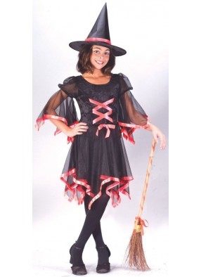 Детский костюм озорной ведьмочки