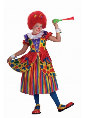 Детский костюм принцессы-клоунессы