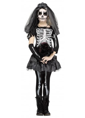 Детский костюм скелета Невесты фото