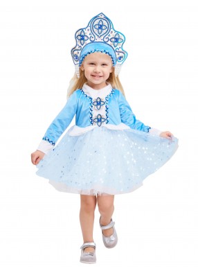 Детский костюм Снегурочки Аси