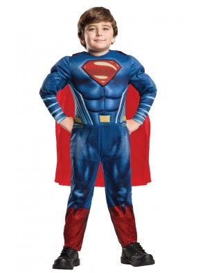 Детский костюм Супермена Deluxe мальчику фото