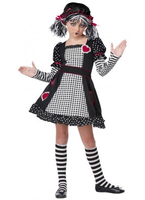 Детский костюм тряпичной куклы