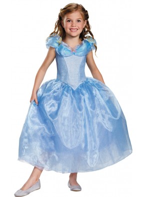 Детское голубое платье Золушки