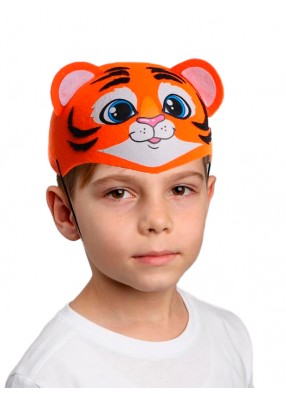 Фетровая шапочка тигрёнка