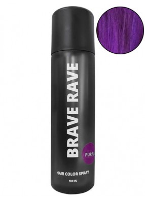 Фиолетовая cпрей-краска для волос и тела 150 мл