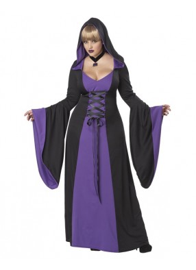 Фиолетовое одеяние ведьмы