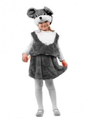 Карнавальный костюм мыши для девочки