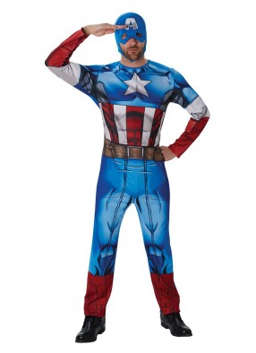 Классический костюм Капитана Америка фото
