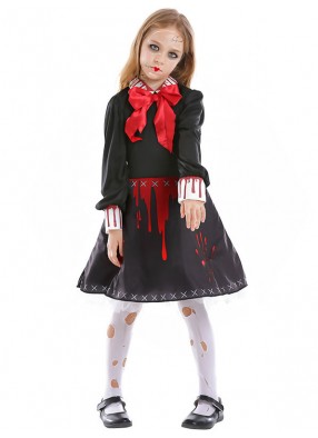 Костюм страшной куклы на Хэллоуин