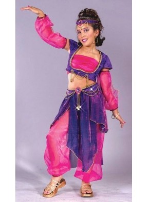 Костюм арабской танцовщицы фиолетовый фото