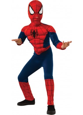 Костюм Человека-паука с мускулами LUX
