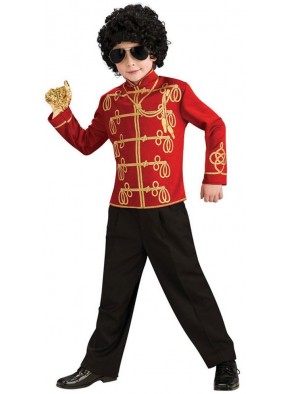 Красно-золотой пиджак Джексона для мальчика