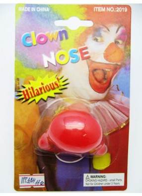 Красный клоунский нос