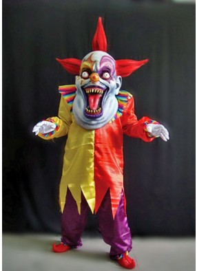 Красочный костюм жуткого клоуна