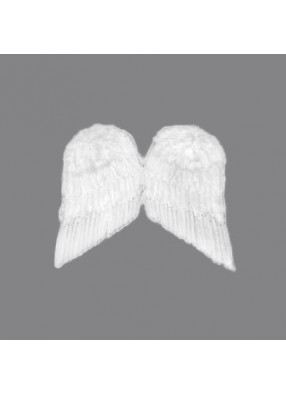 Крылья перьевые белые 60 х 50 см