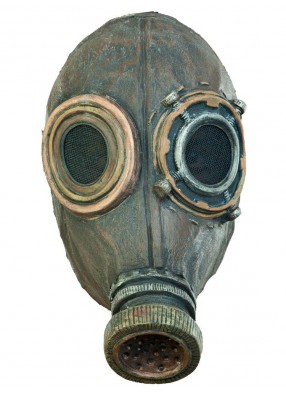 Латексная маска Отработанный противогаз