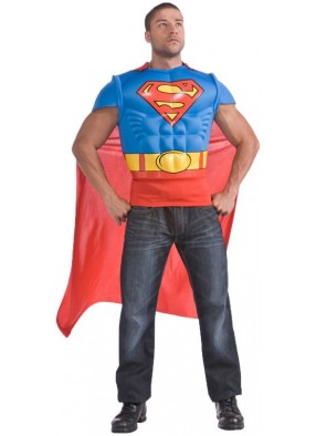 Летний костюм мускулистого Супермена